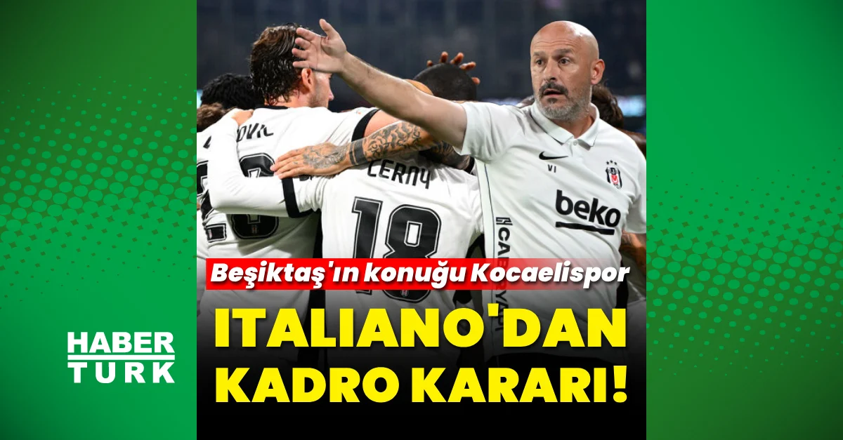Beşiktaş Kocaelispor maçı ne zaman, saat kaçta, hangi kanalda? BJK